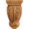 Ekena Millwork 3 1/2"W x 4"D x 7"H Small Acanthus Wood Corbel, Red Oak CORW03X04X07ACRO - alternate 3